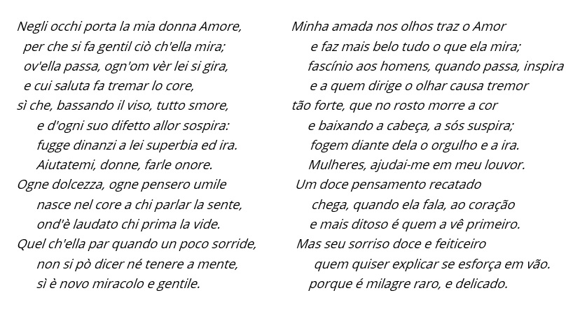 Vita Nova: O amor de Dante Alighieri e Beatriz Portinari - Estado